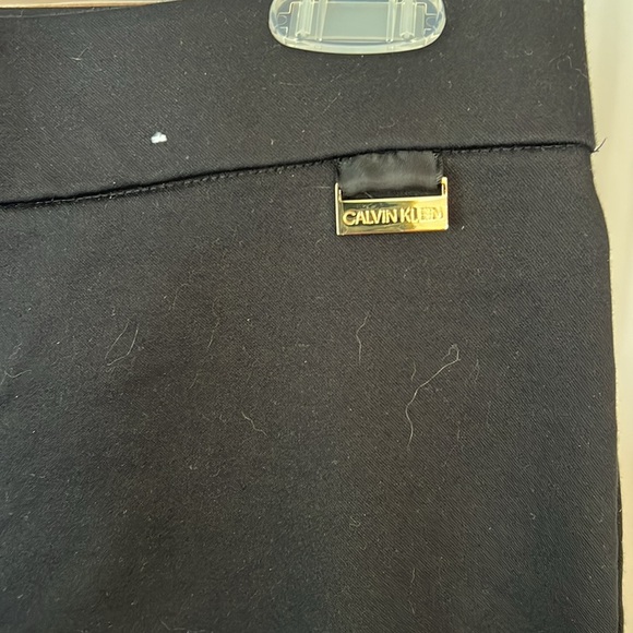 Calvin Klein Stretch Ankle Crop Capri Cargo Pocket Nwot - Picture 2 of 11